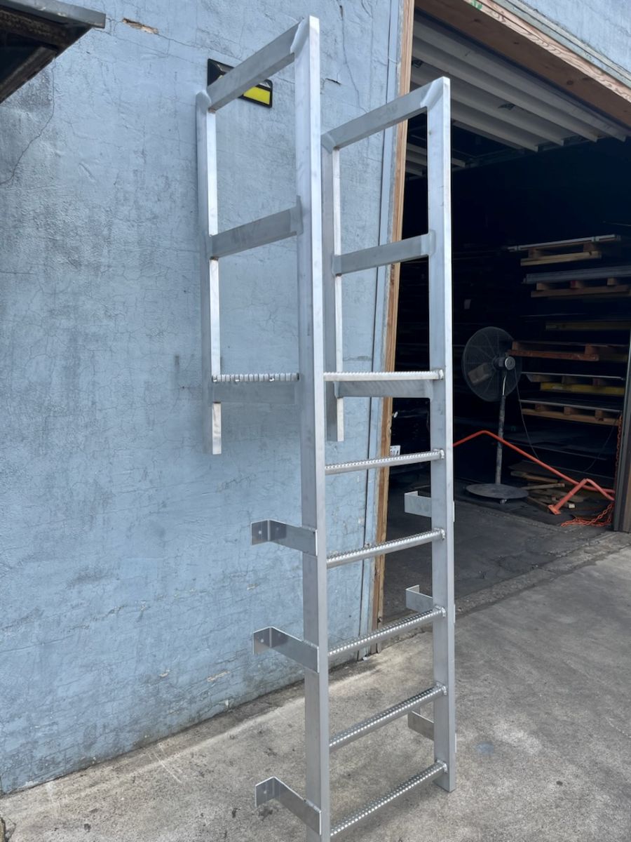 commercial roof top ladder